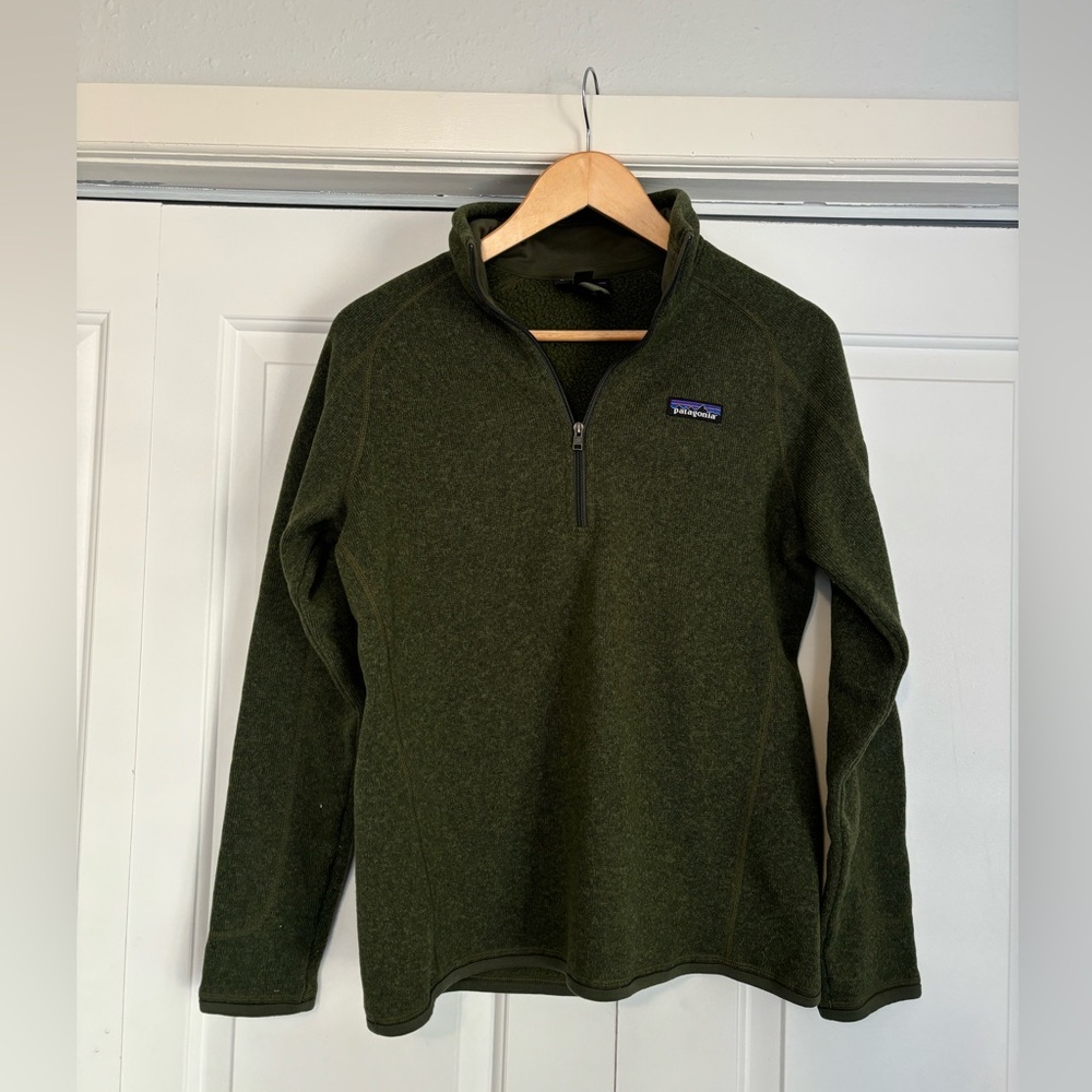 Patagonia 1/4” zip sweater